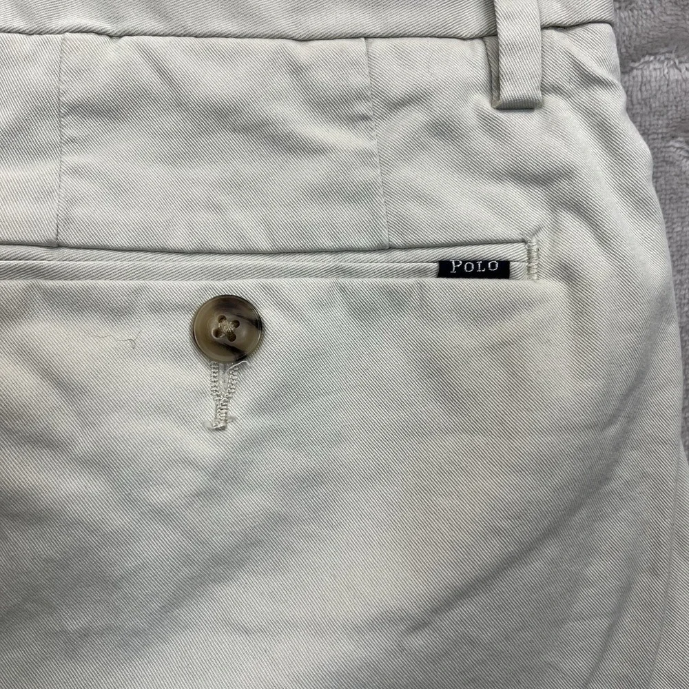 Polo Ralph Lauren Shorts Men's 32 Khaki Stretch Classic Fit Chino